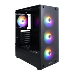 Boost Fox Rgb Mid-Tower Atx Pc Case Black | Best Price in Islamabad