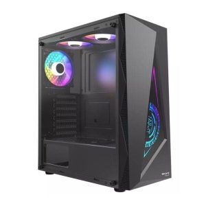 Boost Jaguar Rgb Mid-Tower Atx Case Black PC Case | Available in Islamabad, Pakistan